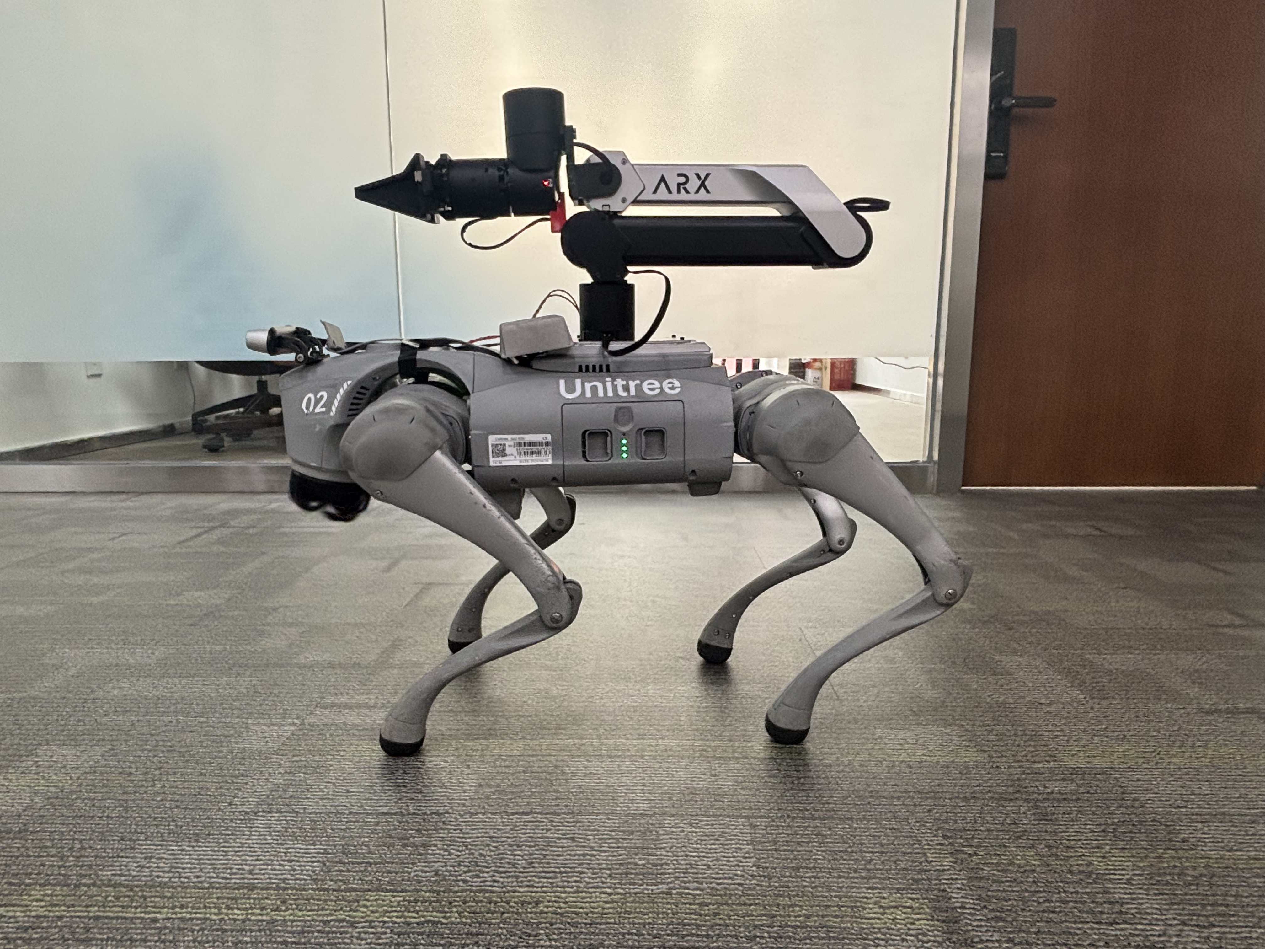 Quadruped robot platform